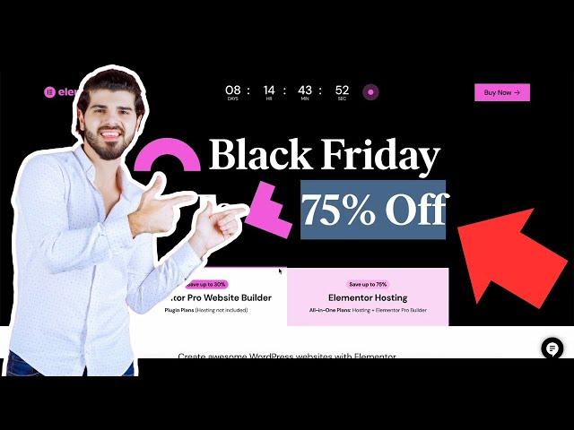 Elementor Pro Discount 2024 | Black Friday Deals