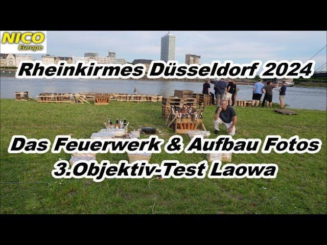 Feuerwerk Rheinkirmes Düsseldorf 2024 Mit Aufbau Fotos (Von Nico Europe)