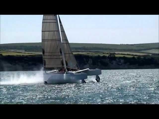 Very Fast Sailing - Boat Speed to 40 knots