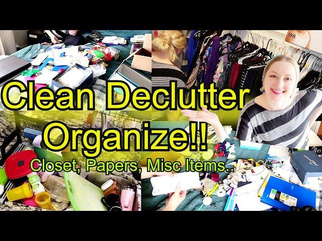 ORGANIZE AND DECLUTTER WITH ME // ORGANIZING MOTIVATION