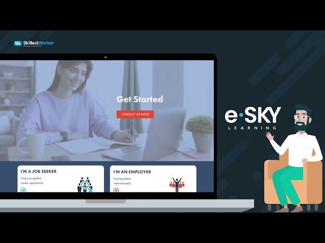 e-SKY: The Canadien E-Learning Platform for the International Talents