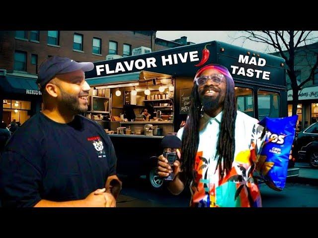 Trying VA viral Food truck Flavor Hive