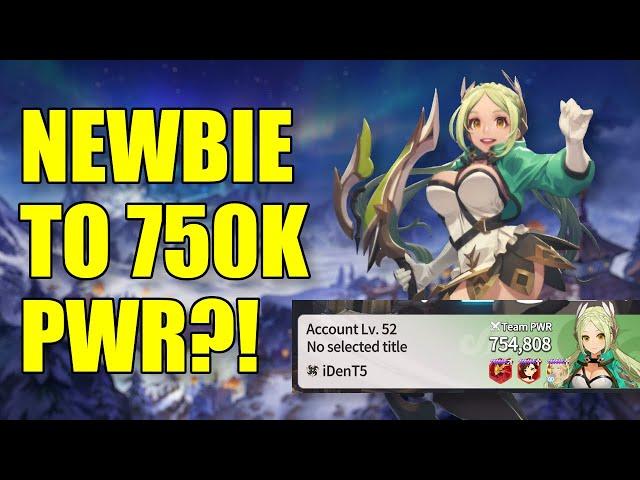 New account to 750k PWR! Summoners War Chronicles