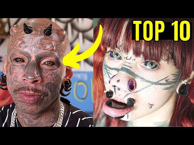 10 People Who Took Their Tattoos Too Far (Part.2)