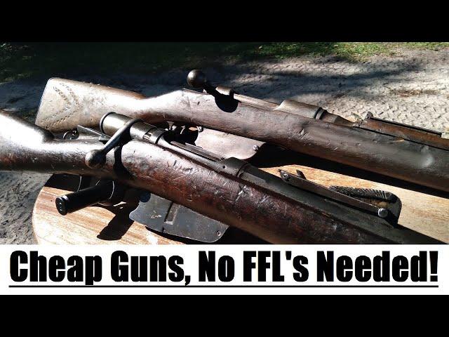 Cheap Surplus Antique Firearms No FFL Needed Rifles Royal Tiger Imports