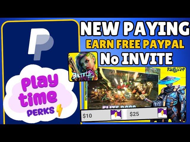 FREE PAYPAL MONEY:PLAY TIME PERKS APP REVIEW||NEW PAYING APP#makemoneyonline