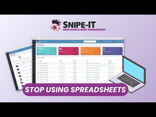 Snipe-IT: Free Open-source IT Asset Management Platform