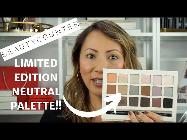 Beautycounter Necessary Neutrals Palette Overview & Tutorial