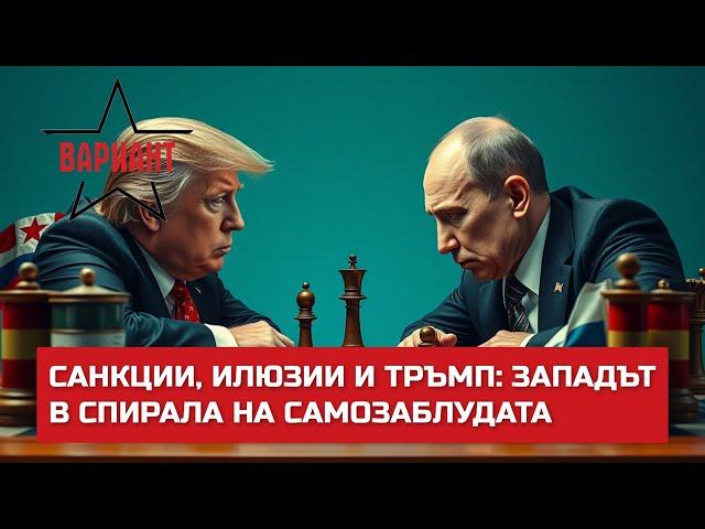 САНКЦИИ, ИЛЮЗИИ И ТРЪМП: ЗАПАДЪТ В СПИРАЛА НА САМОЗАБЛУДАТА,  Вариант #526