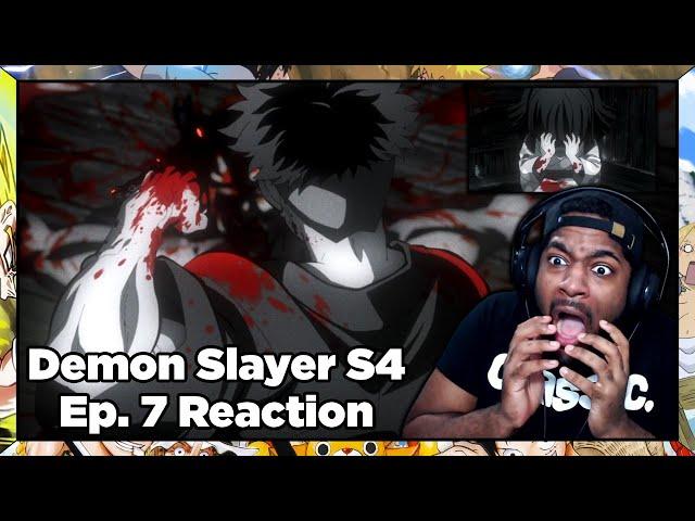 GYOMEI'S HEARTBREAKING BACKSTORY... Demon Slayer Season 4 Episode 7 Reaction