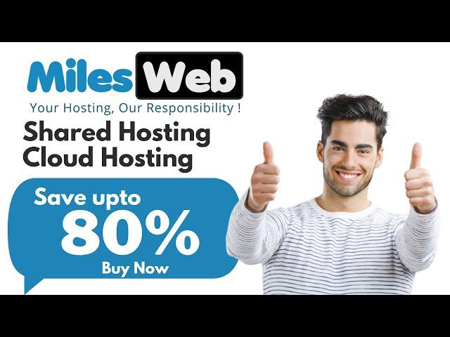 Milesweb hosting Coupon Code | Milesweb hosting Promo Code 2024 | Save up to 80% | Complete Review