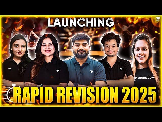Launching Rapid Revision Batch For UGC NET June 2025 | Unacademy UGC NET 2025