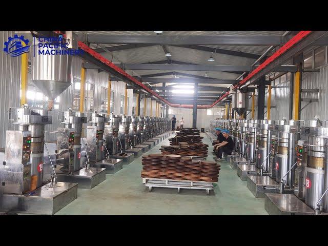 Sesame Oil Making Machine|Toasted Sesame Oil Factory|Hydraulic Sesame Oil Extractor|Oil Press