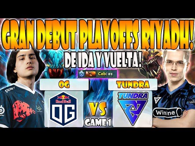 OG VS TUNDRA BO3[GAME 1]TIMADO, WISPER, CEB, BZM VS TOPSON, PURE, RAMZES666-RIYADH MASTERS 2024-DOTA