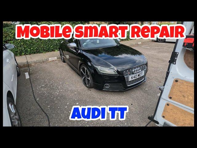 Audi TT wing repair, mobile smart repair