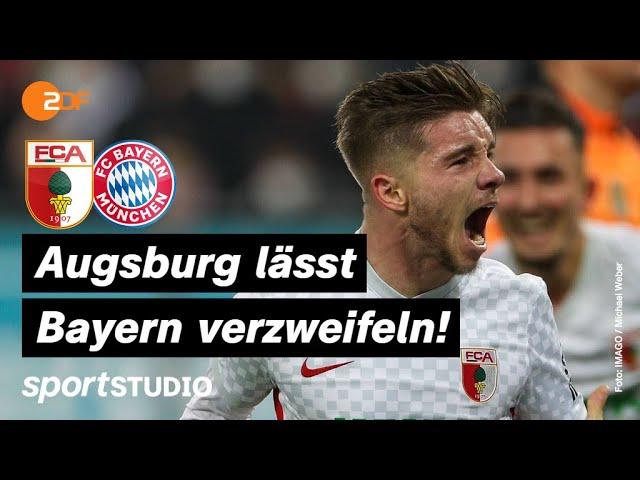 FC Augsburg – Bayern München Highlights | Bundesliga, 12. Spieltag | sportstudio