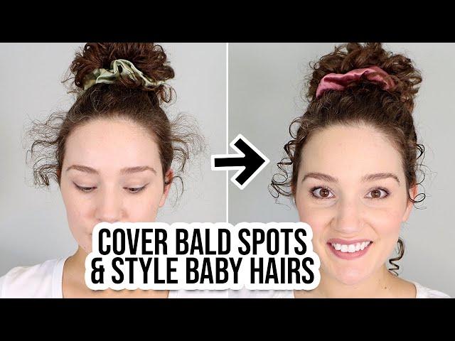 How to Style Frizzy Baby Hairs & Cover Bald Spots