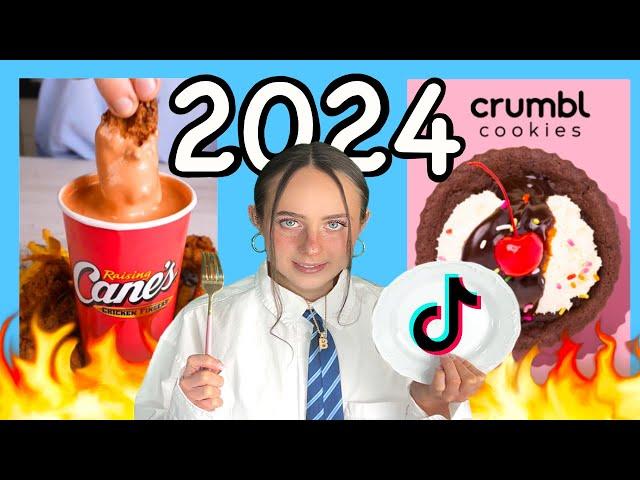 ALL CRAZY 2024 TIKTOK FOOD TRENDS