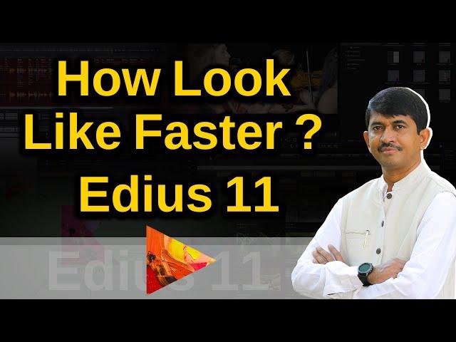 How Look Like Faster? Edius 11 | EditPoint India | Photospot | edius11| 000508