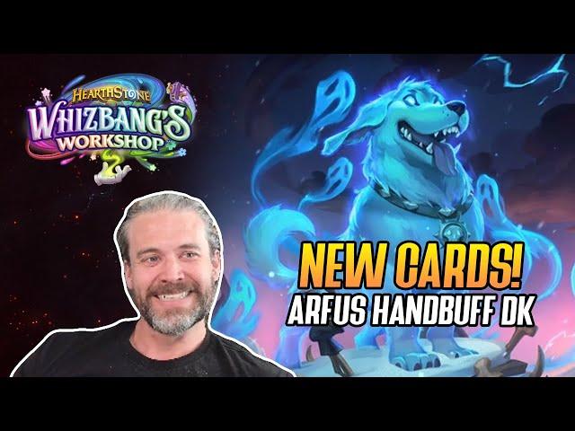 (Hearthstone) NEW CARDS! Arfus Geist Handbuff Death Knight