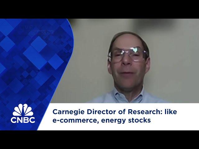 Carnegie Director of Research: like e-commerce, energy stocks