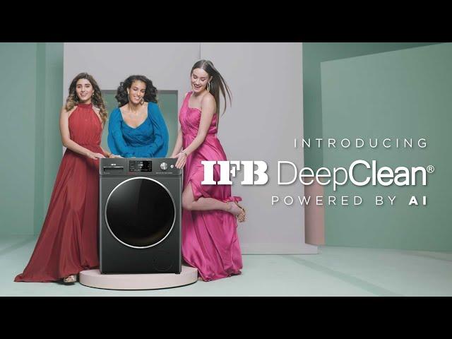 Introducing the All-New IFB DeepClean® Technology, Powered by AI.