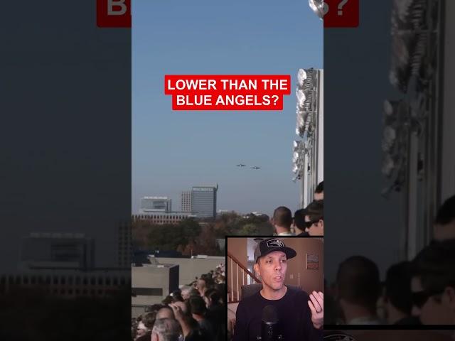 Navy Pilot Flies Too Low!