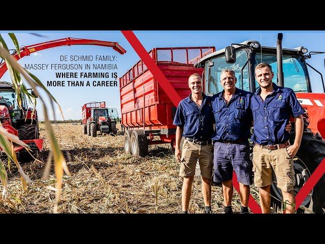 De Schmid Family: Massey Ferguson in Namibia where farming is more than a career.