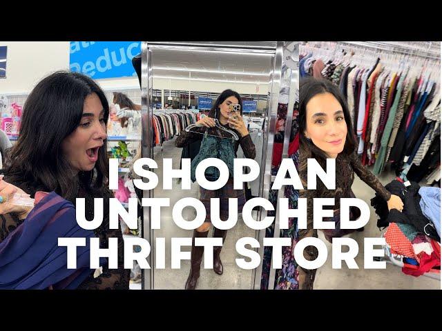 SHOP A BRAND NEW THRIFT STORE WITH ME BEFORE ANYONE ELSE!