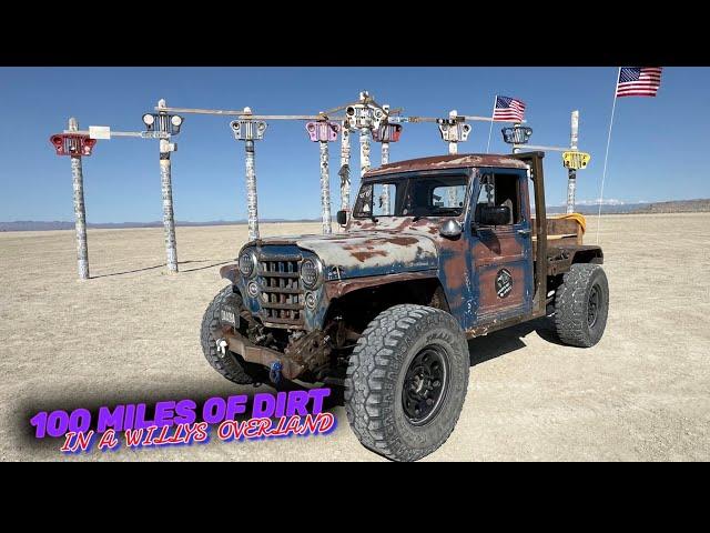 TOOK THE #FREEDOMWILLYS ON A JOURNEY IN THE DESERT (#jeepmonument)