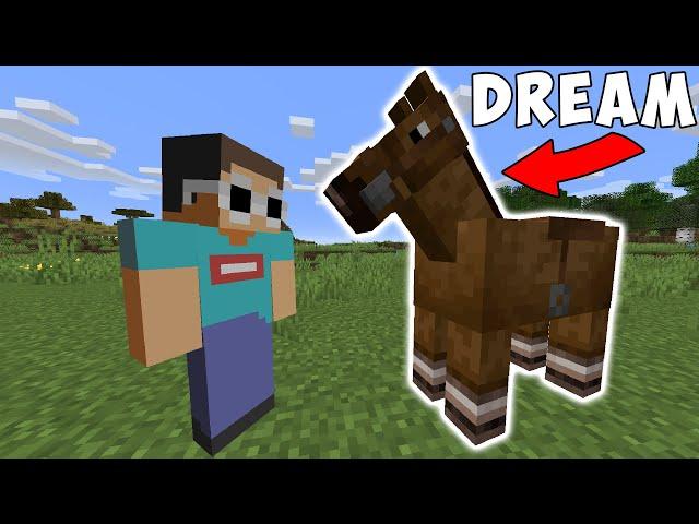 Minecraft, But My Friend Is A Horse...