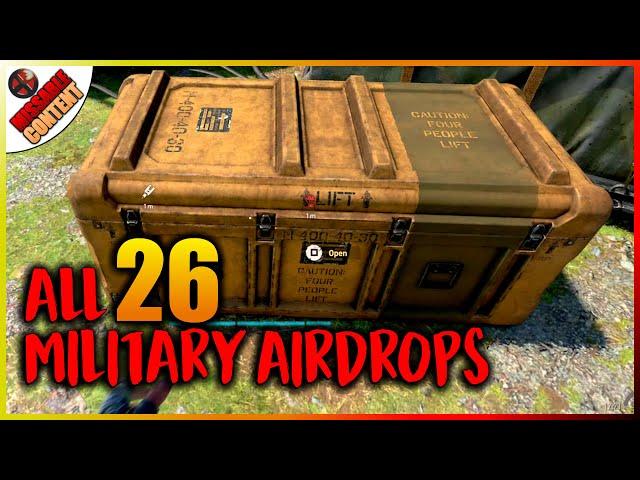 DYING LIGHT 2 All Airdrop Locations (DL2 Military Airdrops - Military Tech Locations)