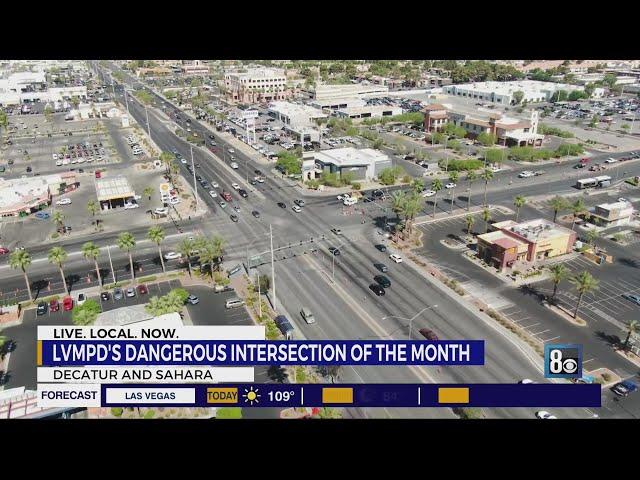 Las Vegas police focus on dangerous intersections for traffic enforcement