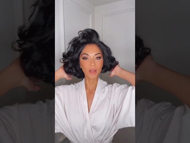 Nicole Scherzinger shows off glam hair transformation