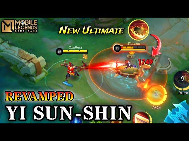 New Revamped Yi Sun-Shin Gameplay - Mobile Legends Bang Bang