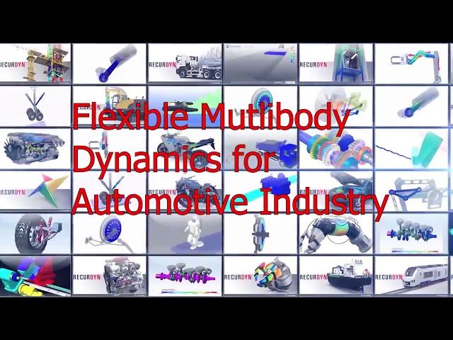 Multi Flexible Body Dynamics Solutions for Automotive with RecurDyn and EnginSoft