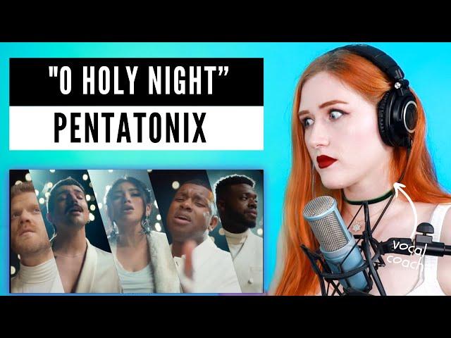 the best o holy night arrangement i've ever heard | Pentatonix vocal reaction/analysis