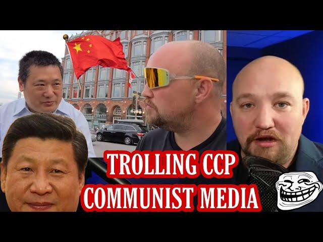 The Pleb gets interviewed by Chinese TV