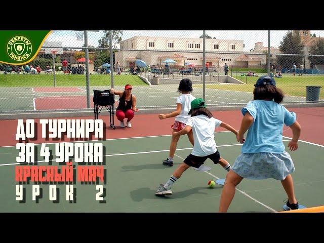 Уроки тенниса для детей. До турнира за 4 урока, Tennis 10S - Урок 2 TENNIS SECRETS