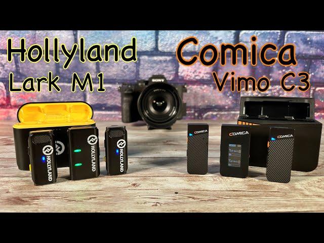 Low Cost Wireless Microphone War - Comica Vimo c3 Vs Hollyland Lark M1