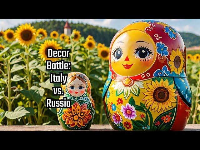 The most unique Italian and Russian decor in the world