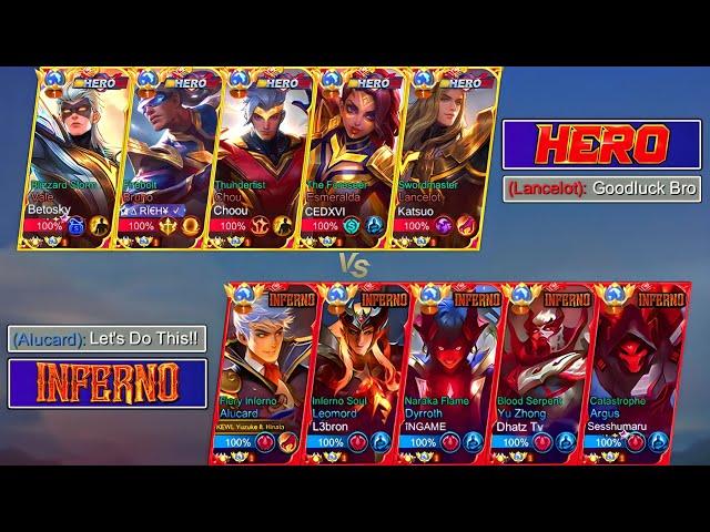 Super Heroes Vs Inferno Demons!  | Intense Battle of YouTubers & TikTokers!  (Who Will Win?! )