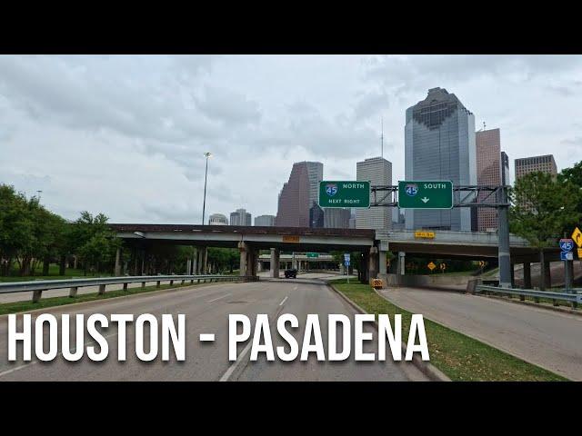 Houston, Texas to Pasadena, Texas! Drive with me on a Texas highway!