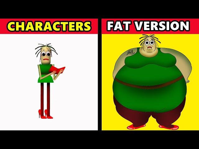 Baldina's Basics CHARACTERS SUPER FAT VERSION