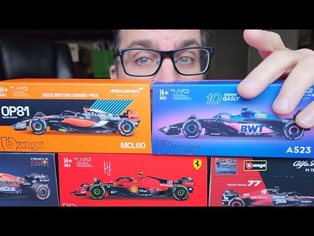 Review: How Good Are Burago's Diecast F1s? Model Review & Comparison