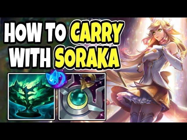 Challenger support shows you how to carry games with SORAKA - Soraka support