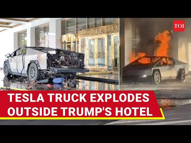 Tesla Truck Used To Target Trump? Musk's First Reaction After 'Terror Attack' In Las Vegas