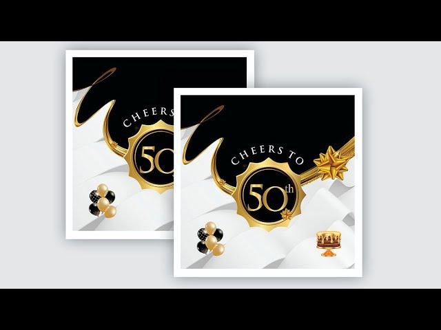 Make Cool Birthday Backdrop - CorelDraw X21