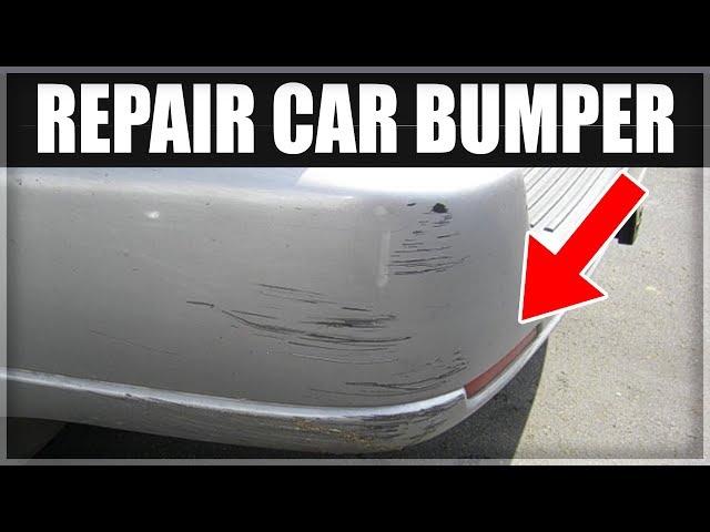 How to Repair a Scuffed or Damaged Car Bumper for less than $100