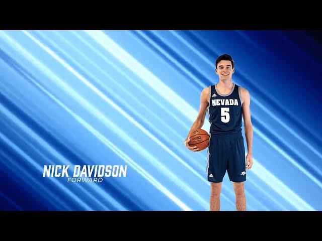 Nick Davidson is the ultimate stretch four for the Nevada basketball team